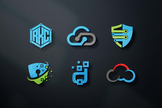 I will create tech IT and software logo