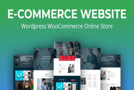 I will create wordpress ecommerce website online store or woocommerce store