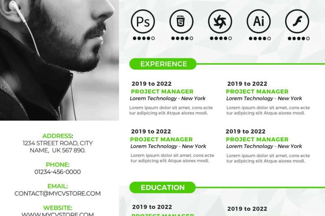 I will create your professional cv