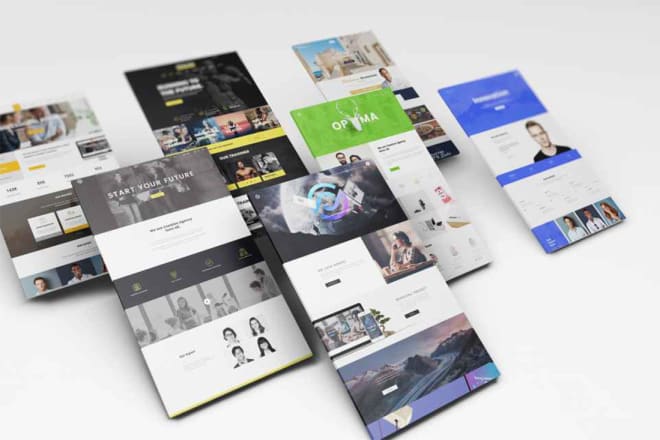 I will creative PSD website design with photoshop