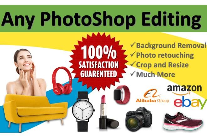 I will cut out image, photo background removal and photoshop editing
