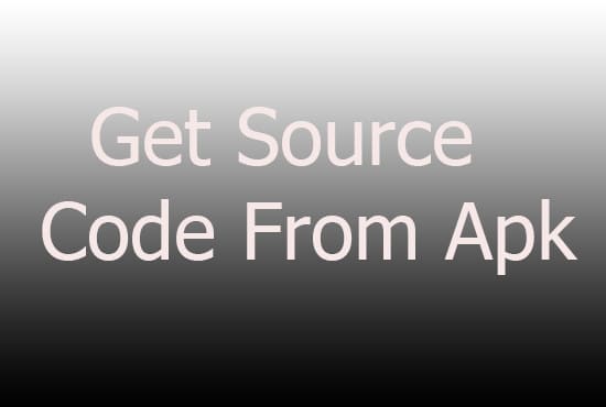 I will decompile android apk to android studio source code