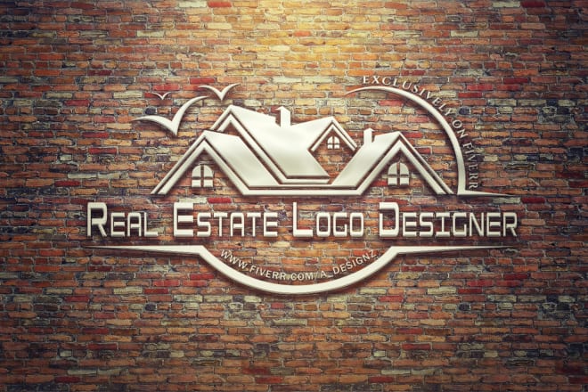 I will design 2 real estate logo