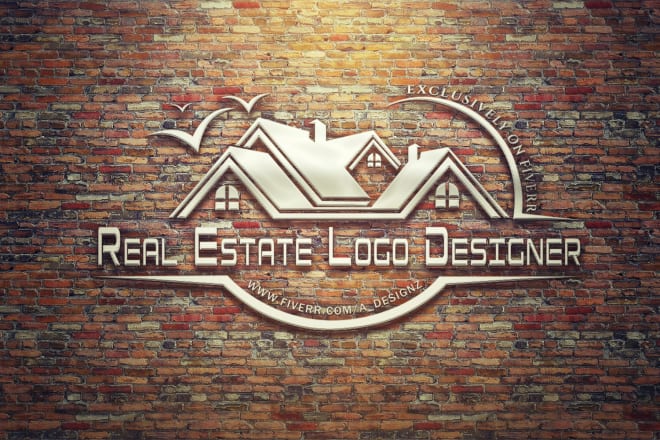 I will design 2 real estate logo