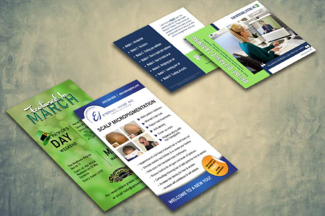 I will design a clean professional flyer