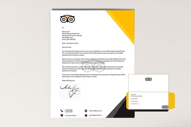 I will design a creative and impressive and professional letterhead template