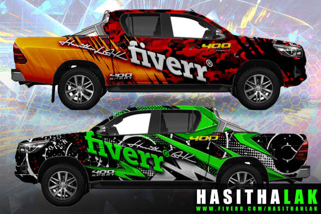 I will design a great car,van,truck wrap