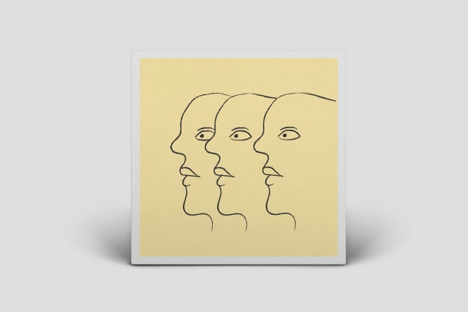 I will design a minimalist hand drawn album cover