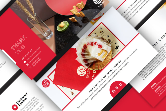 I will design a professional business presentation