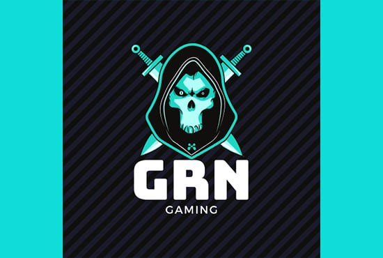 I will design a professional gaming logo