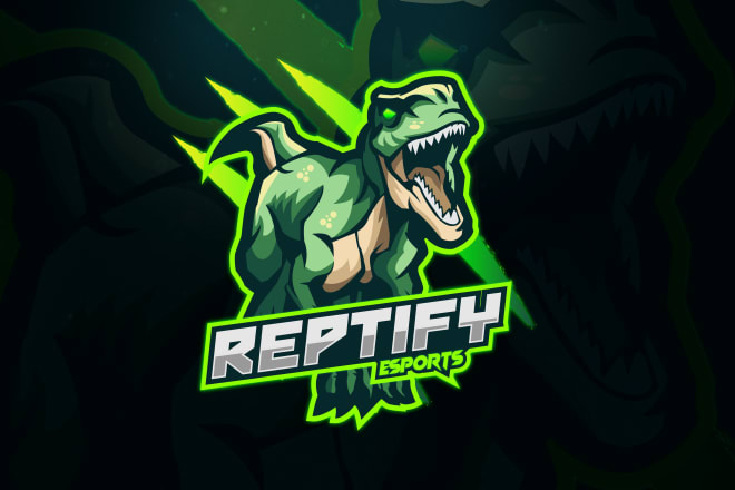 I will design a professional mascot logo for esports, sports, twitch