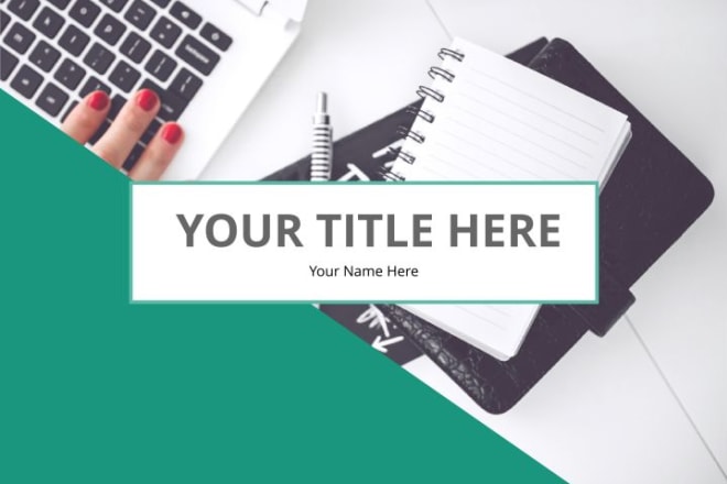 I will design a professional powerpoint presentation or HD video