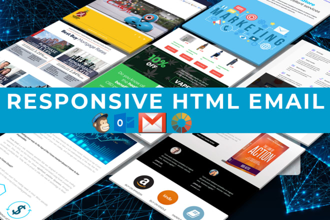 I will design a responsive email template