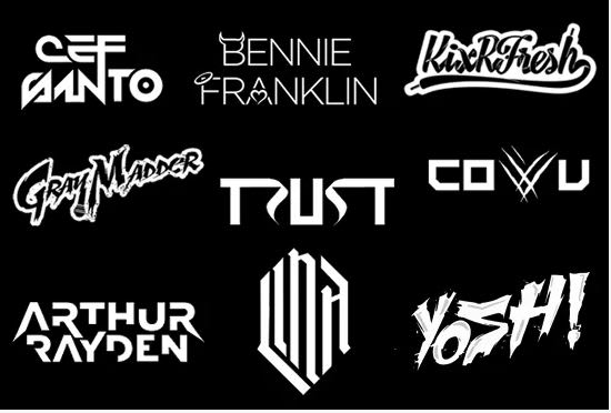 I will design a unique dj, musician, producer label logo
