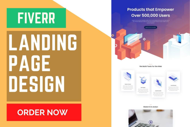 I will design a wordpress landing page, elementor landing page, sales page