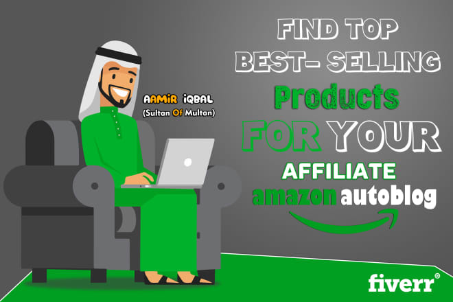 I will design amazon auto blog affiliate website