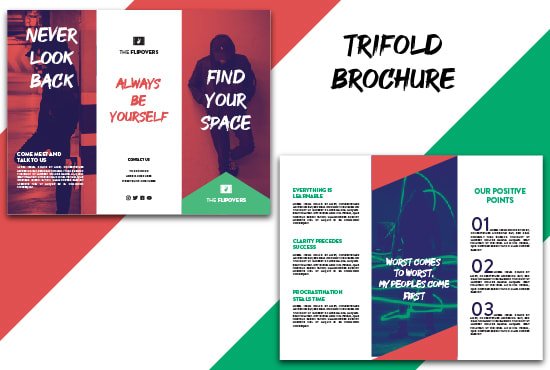 I will design an attractive brochure for your business