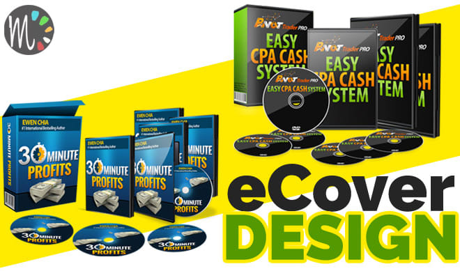 I will design an ecover for your digital product