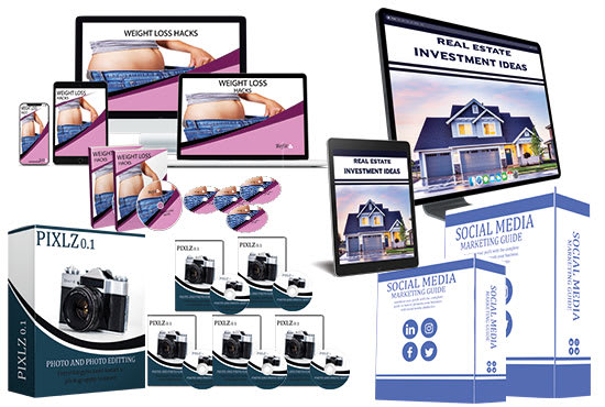 I will design an eye catching online course mockup and ecover bundle