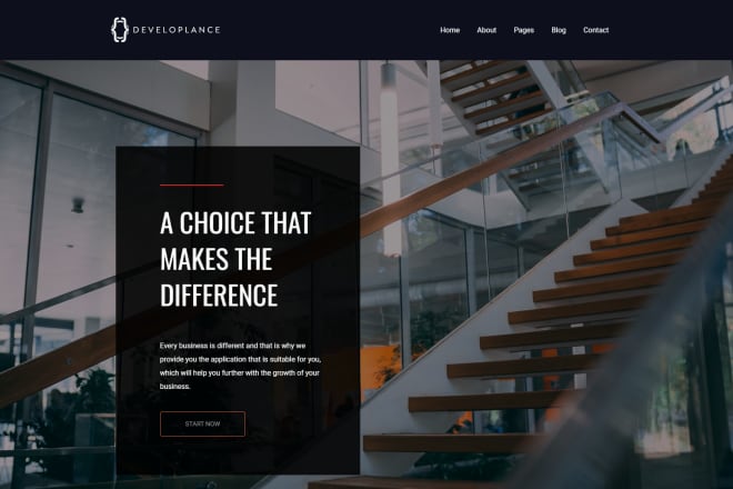 I will design and develop a modern professional website