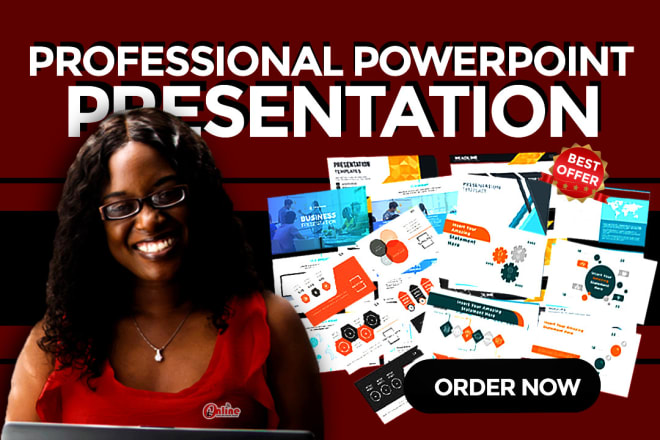 I will design and edit your powerpoint presentation template