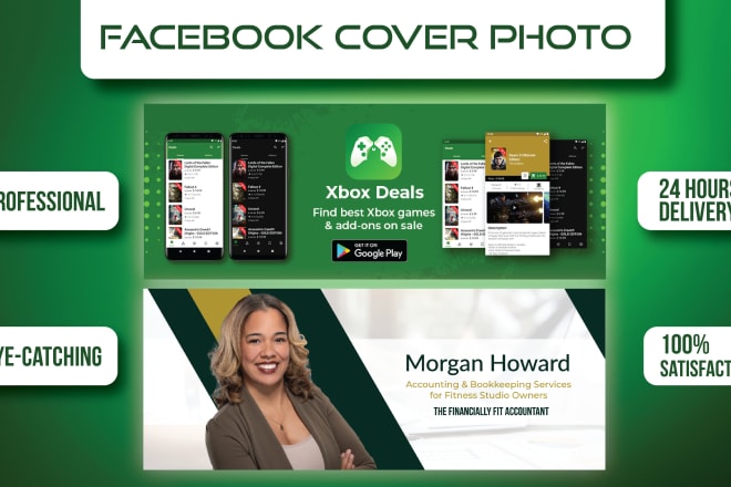 I will design attractive facebook cover photo and banner design