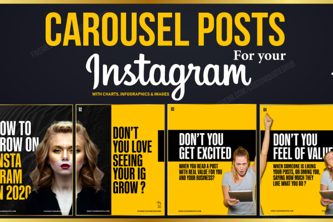I will design carousel post for your instagram