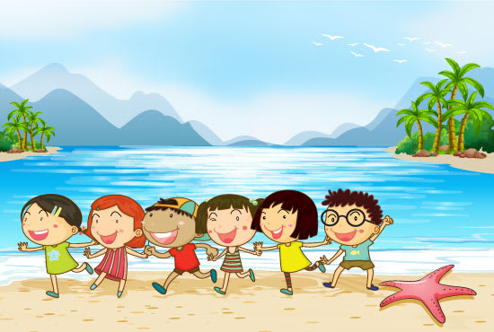 I will design children book illustrations