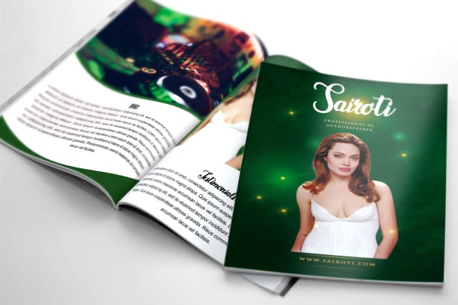 I will design clean brochure, booklet, magazine, proposal, catalog