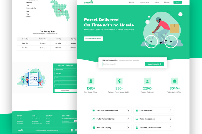 I will design clean ui ux for website and landing page