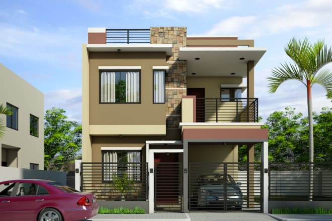 I will design contemporary house plan