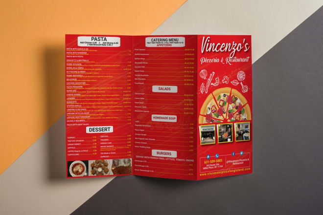 I will design creative bi fold or tri fold brochure