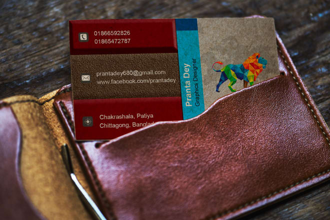 I will design creative business card matching with your contents