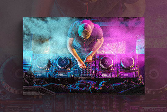I will design dj business card for your company