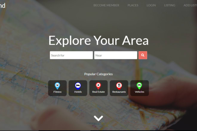 I will design elegant business directory website