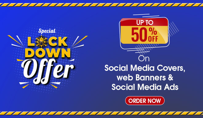 I will design facebook cover or any social media cover ads banner