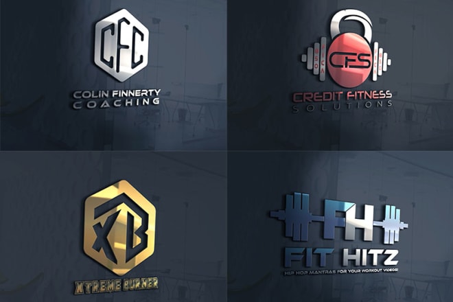 I will design fitness, gym, athlete, workout, sports logo