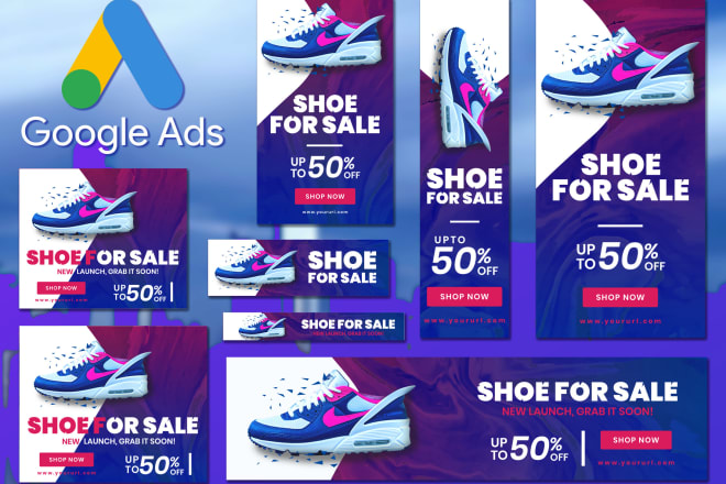 I will design google banner ads for adwords display ads