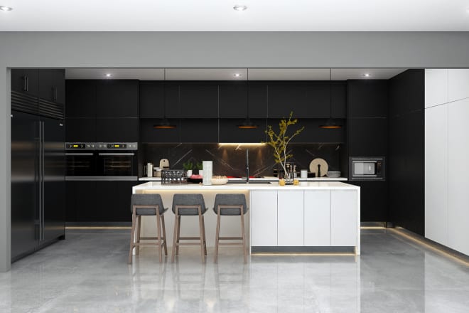 I will design kitchen cabinetry and residential interior