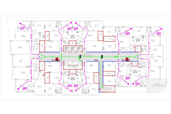I will design life safety and evacuation plan