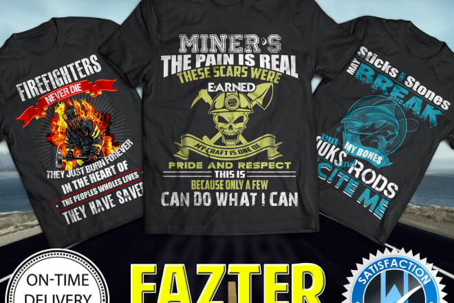 I will design Marvelous and Awesome T shirt for you