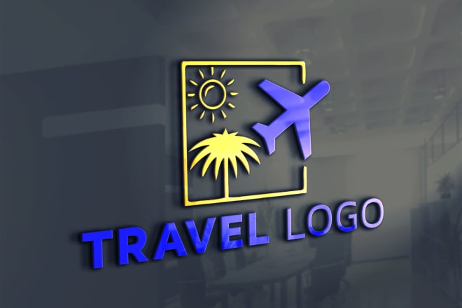I will design modern logo of travel agency, tourism,vacation