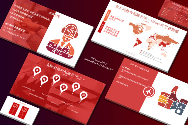 I will design modern powerpoint presentation or presentation design