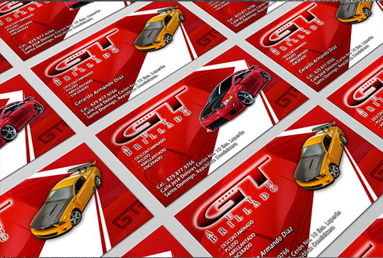 I will design outstanding two sided business card