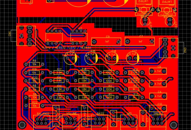 I will design pcb boards in eagle pcb design software,