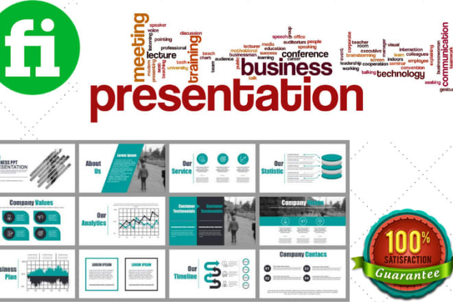 I will design powerpoint presentations and research topic
