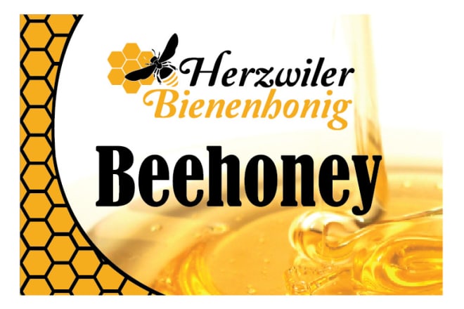 I will design premium quality honey product labels