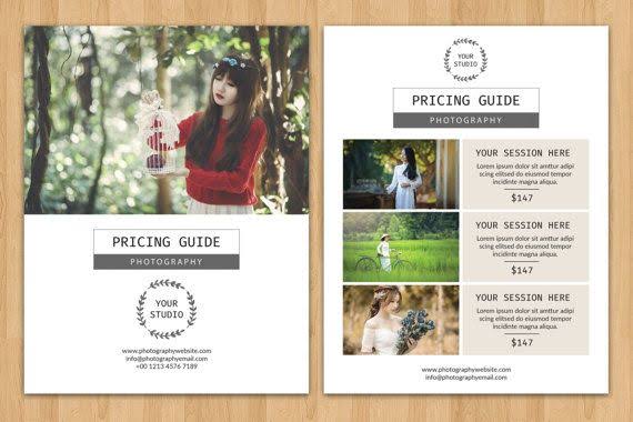 I will design price list rate list spa menu or salon flyers