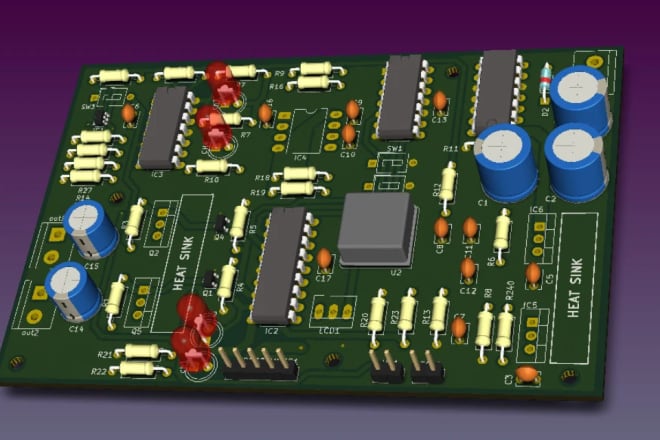 I will design pro pcb on kicad