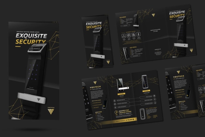 I will design professional brochure, catalogue, price list
